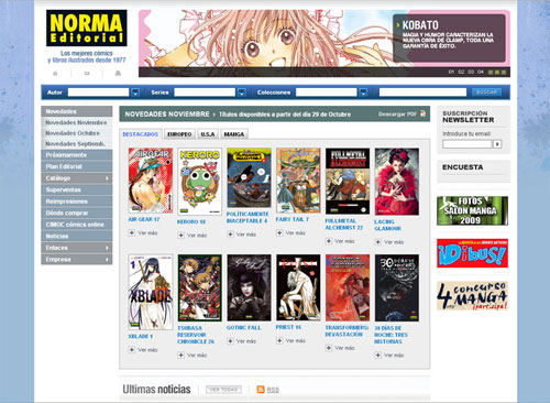 WEB RENOVADA NORMA EDITORIAL