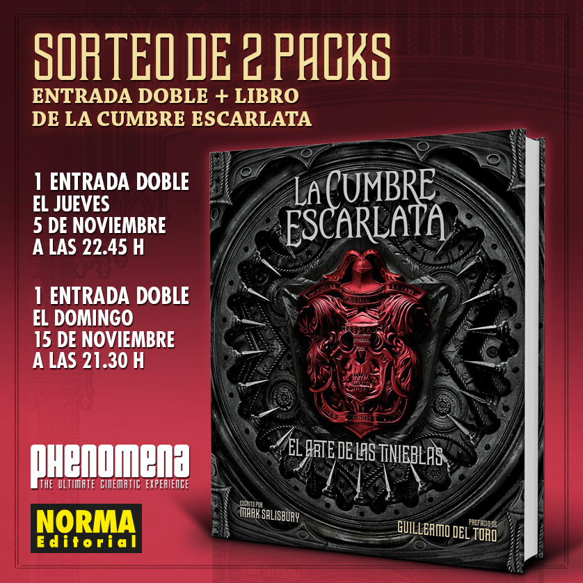 ANUNCIO SORTEO CUMBRE ESCARLATA PHENOMENA