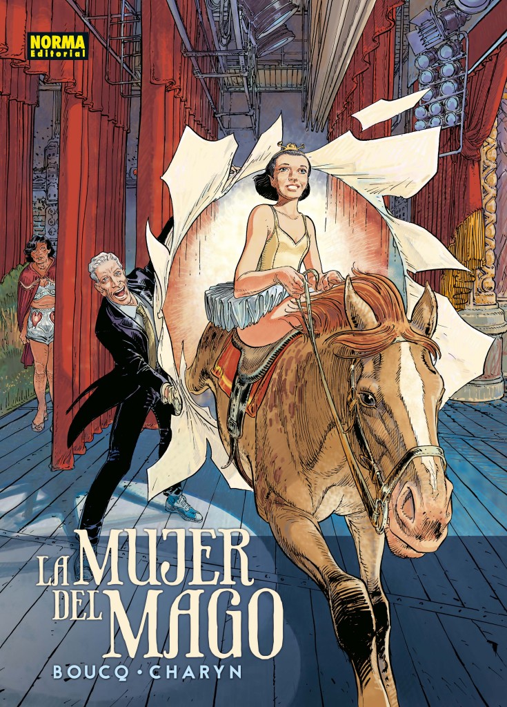 La mujer del mago - Portada