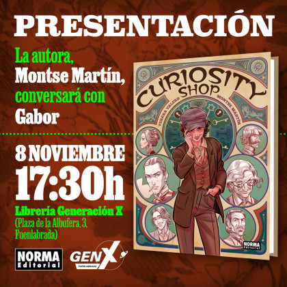 Presentación de 'Curiosity Shop' en Fuenlabrada