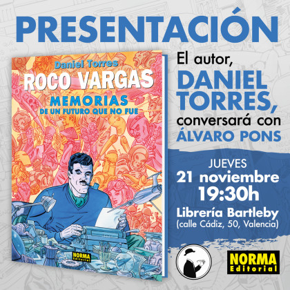 Presentación de 'Roco Vargas. Memorias de un futuro que no fue' en Valencia