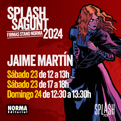 Sesiones de firmas de Jaime Martín en el Splash Sagunt