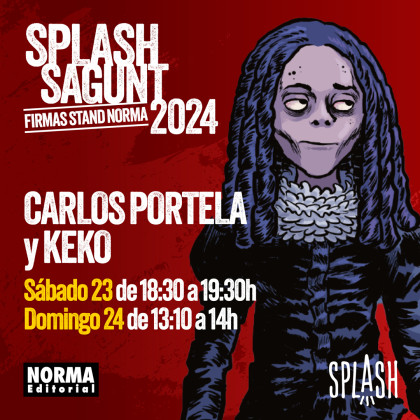 Sesiones de firmas de Carlos Portela y Keko en el Splash Sagunt